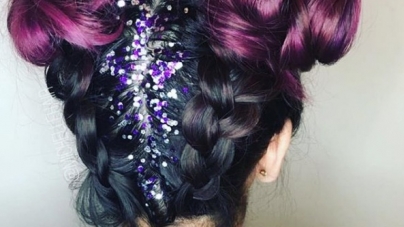 Glitter Hair Gets Bigger And Better In 2018