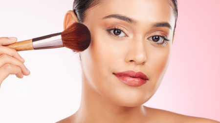 How to use block blushing to lift and sculpt your face.